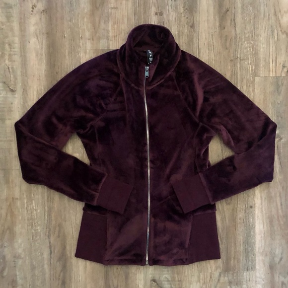 Athleta Purple Cloud Fleece Jacket - Picture 2 of 8